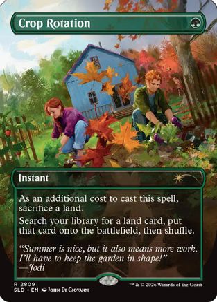 Crop Rotation |  Foil (2809) [Secret Lair Drop Series]