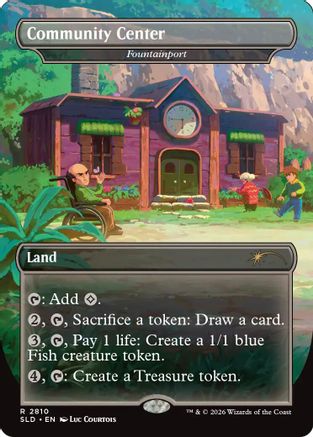 Community Center - Fountainport |  Foil (2810) [Secret Lair Drop Series]