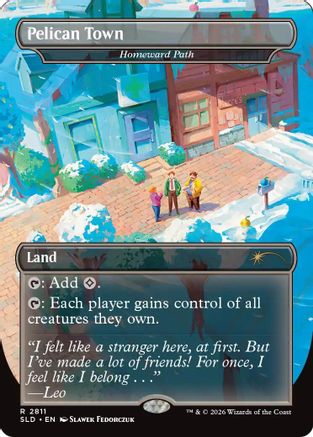 Pelican Town - Homeward Path |  Foil (2811) [Secret Lair Drop Series]
