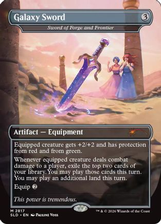 Galaxy Sword - Sword of Forge and Frontier |  (2817) [Secret Lair Drop Series]