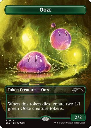 Ooze Token |  (2819) [Secret Lair Drop Series]
