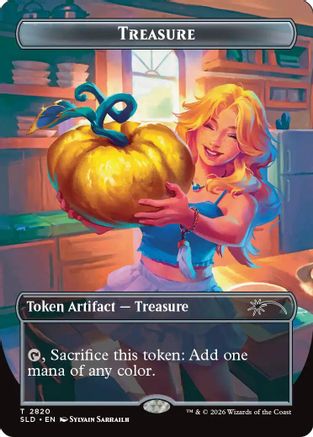 Treasure Token |  (2820) [Secret Lair Drop Series]