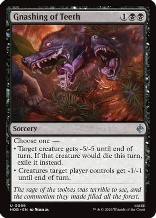 Gnashing of Teeth |  Foil (069) [The Hobbit]
