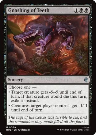 Gnashing of Teeth |  Foil (069) [The Hobbit]