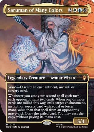 Saruman of Many Colors (Borderless) |  (035) [The Hobbit: Eternal-Legal]