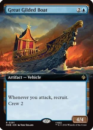 Great Gilded Boat (Extended Art) |  (291) [The Hobbit]