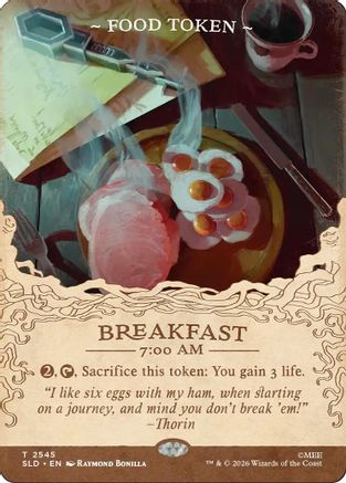 Food Token (2545) |  (2545) [Secret Lair Drop Series]