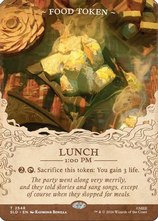 Food Token (2548) |  Foil (2548) [Secret Lair Drop Series]