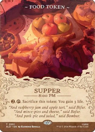 Food Token (2551) |  Foil (2551) [Secret Lair Drop Series]