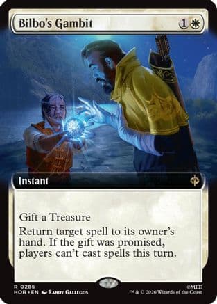 Bilbo's Gambit (Extended Art) |  Foil (285) [The Hobbit]
