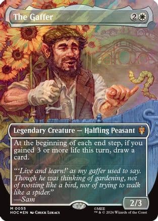 The Gaffer (Borderless) (Surge Foil) |  Foil (055) [The Hobbit]