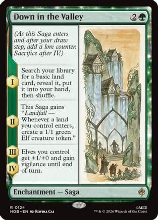 Down in the Valley |  Foil (124) [The Hobbit]