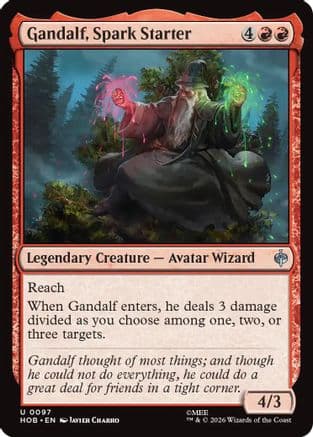 Gandalf, Spark Starter |  (097) [The Hobbit]