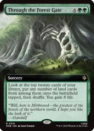 Through the Forest Gate (Extended Art) |  (310) [The Hobbit]