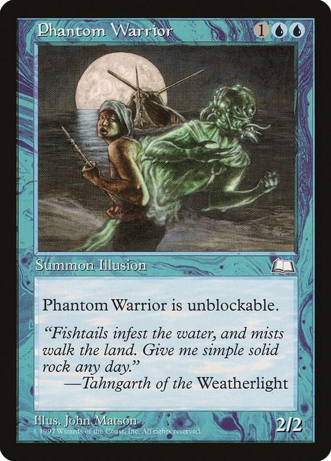 Phantom Warrior 48/167 (Weatherlight) 