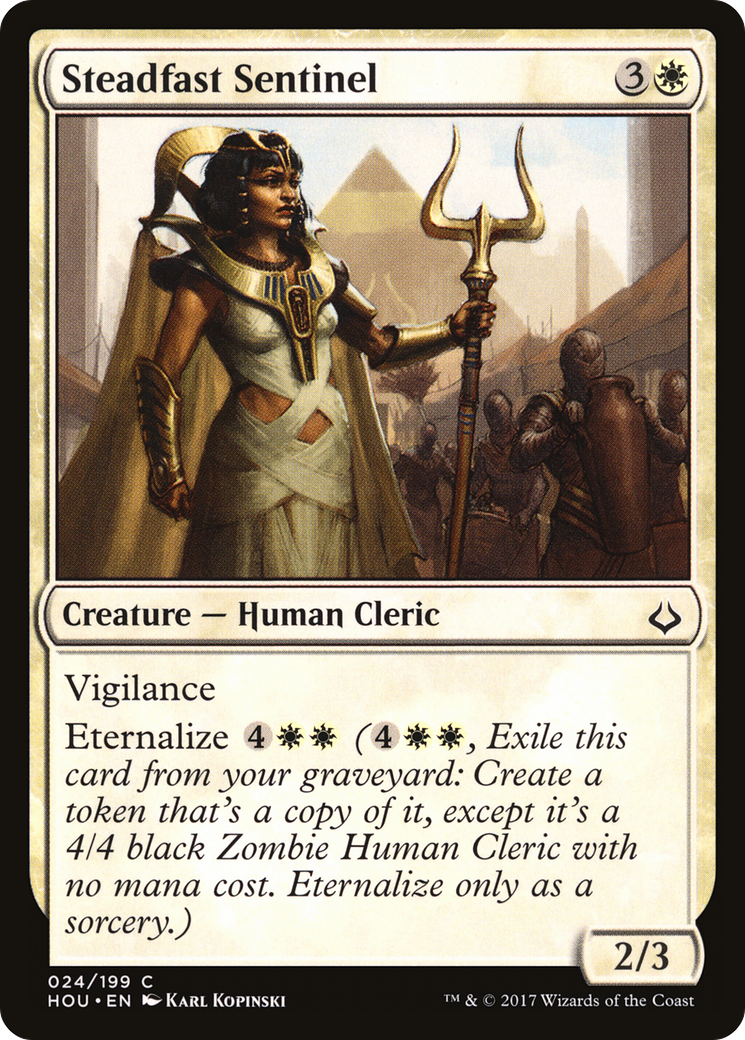 Steadfast Sentinel [Hour of Devastation] Foil