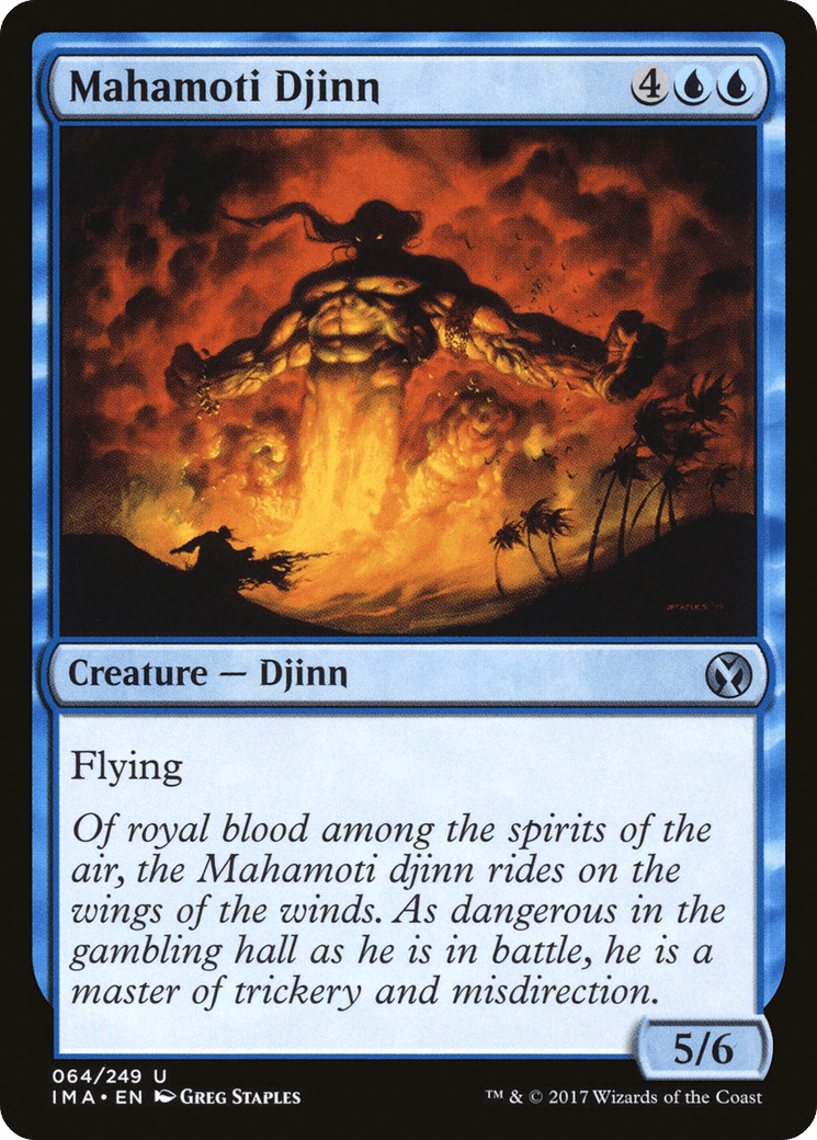 Mahamoti Djinn [Iconic Masters] Foil