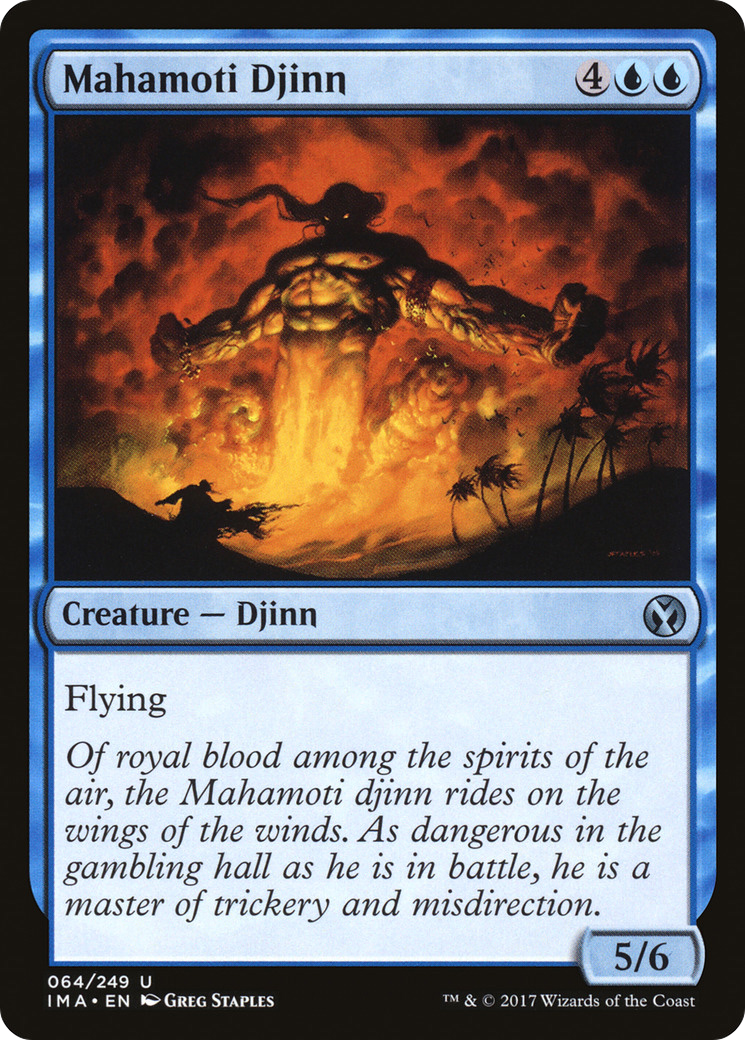 Mahamoti Djinn [Iconic Masters] Foil