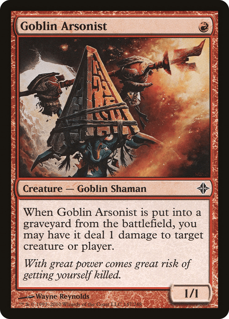 Goblin Arsonist [Rise of the Eldrazi] Foil