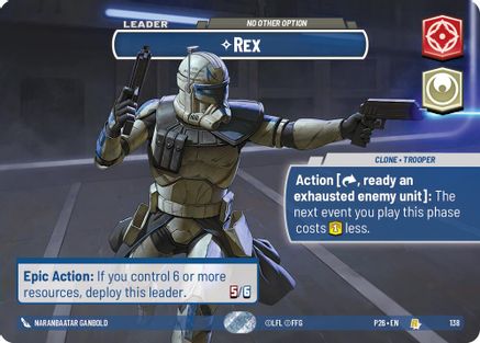 Rex - No Other Option (Prize Wall) |  (138)  [Galactic Championship 2026]