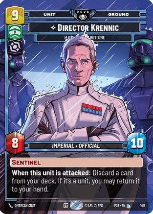 Director Krennic - I Lose Nothing But Time (Prize Wall) |  (145)  [Galactic Championship 2026]