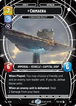 Chimaera - A Frightening Reality | Foil (189)  [Galactic Championship 2026]
