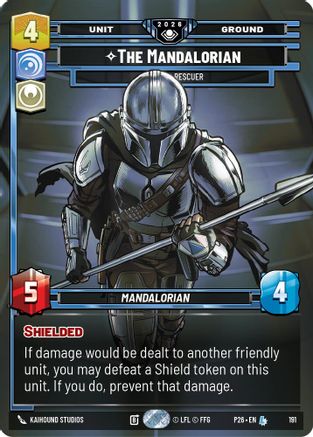 The Mandalorian - Devoted Rescuer (Top 64) | Foil (191)  [Galactic Championship 2026]