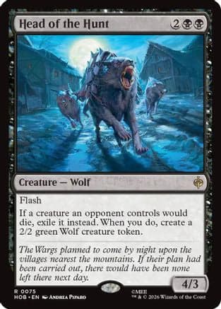 Head of the Hunt |  Foil (075) [The Hobbit]