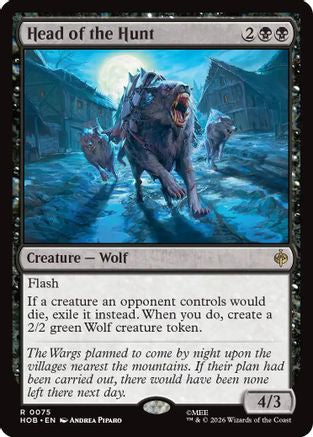 Head of the Hunt |  Foil (075) [The Hobbit]