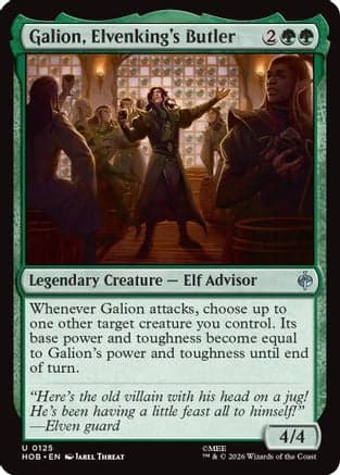 Galion, Elvenking's Butler |  (125) [The Hobbit]