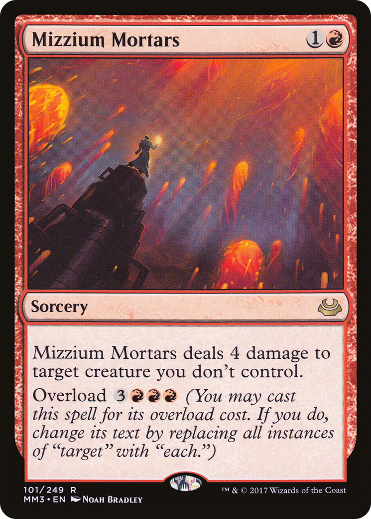 Mizzium Mortars [Modern Masters 2017] Foil