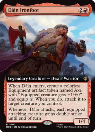 Dain Ironfoot (Extended Art) |  (302) [The Hobbit]