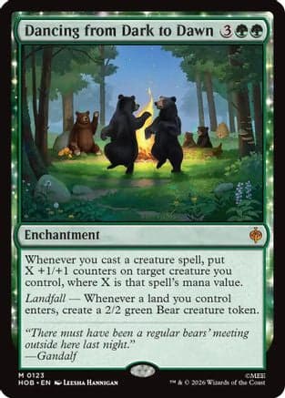 Dancing from Dark to Dawn |  Foil (123) [The Hobbit]