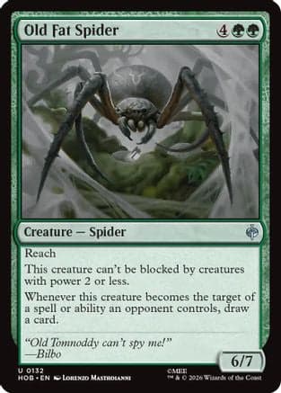 Old Fat Spider |  Foil (132) [The Hobbit]