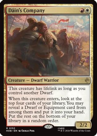 Dain's Company |  Foil (152) [The Hobbit]