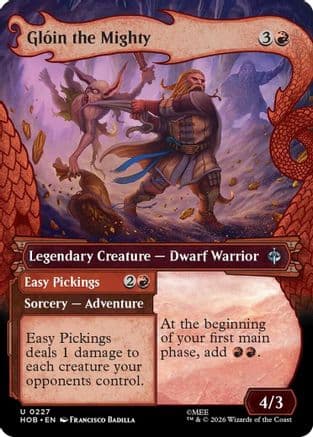 Gloin the Mighty (Showcase) |  Foil (227) [The Hobbit]