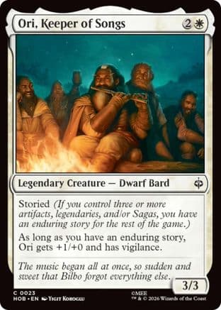 Ori, Keeper of Songs |  Foil (023) [The Hobbit]