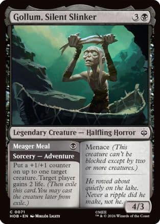 Gollum, Silent Slinker |  (071) [The Hobbit]