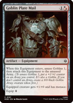 Goblin Plate Mail |  Foil (157) [The Hobbit]