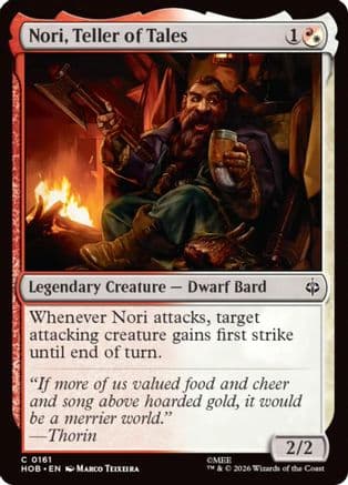 Nori, Teller of Tales |  Foil (161) [The Hobbit]