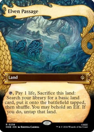 Elven Passage (Showcase) |  Foil (238) [The Hobbit]