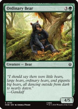Ordinary Bear |  Foil (133) [The Hobbit]