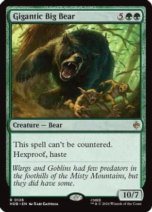 Gigantic Big Bear |  (126) [The Hobbit]