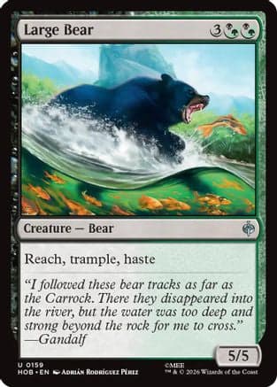 Large Bear |  (159) [The Hobbit]