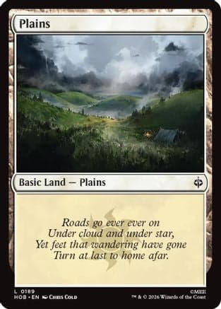 Plains (0189) |  Foil (189) [The Hobbit]