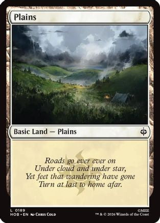 Plains (0189) |  Foil (189) [The Hobbit]
