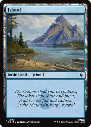 Island (0190) |  Foil (190) [The Hobbit]