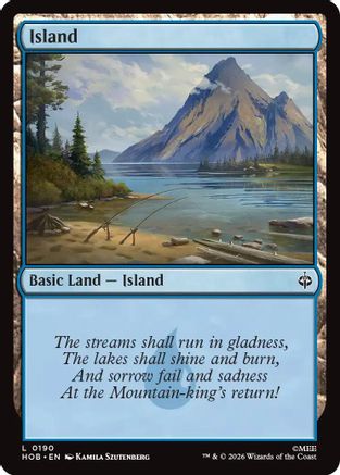 Island (0190) |  Foil (190) [The Hobbit]
