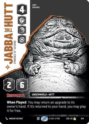 Jabba the Hutt - Eminence of Tatooine | Foil (6/6)  [2026 Convention Exclusive]