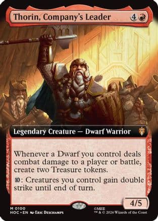 Thorin, Company's Leader (Extended Art) |  (100) [The Hobbit: Eternal-Legal]